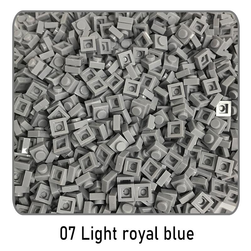 500Pcs Diy Pixel Art Building Blocks Thin Figures Bricks Compatible With 3024 1X1 Square Bricks Bulk Assemble Toys Gift For Chil