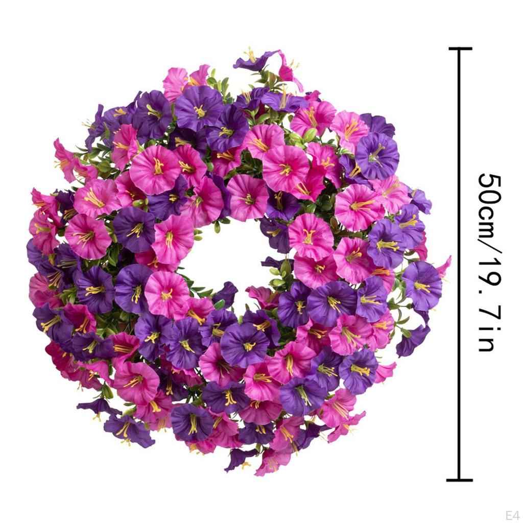 Artificial Door Wreath, Versatile in Its Use, As A Gift for The Front Or Wall Decoration.