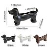 Space Saving Dachshund Toothbrush Holder Ceramic Electric Toothbrush Holder  Sink