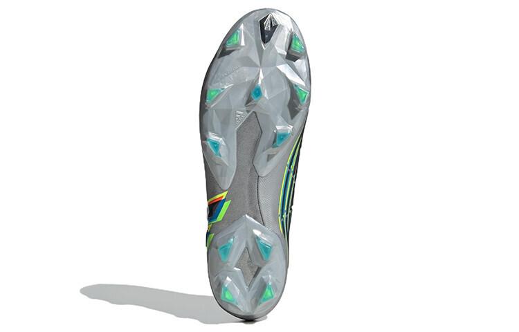 adidas Predator Edge.1 FG Silver Metallic Black   2022 - HR1573