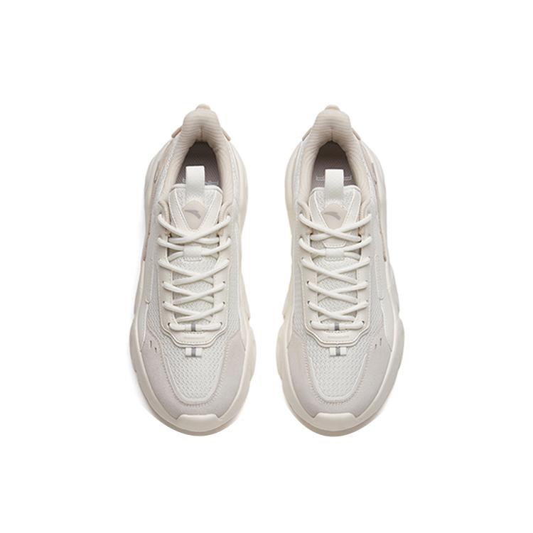 New Anta Life Collection Low Top Casual Shoes Men's White Gray 912218823-1