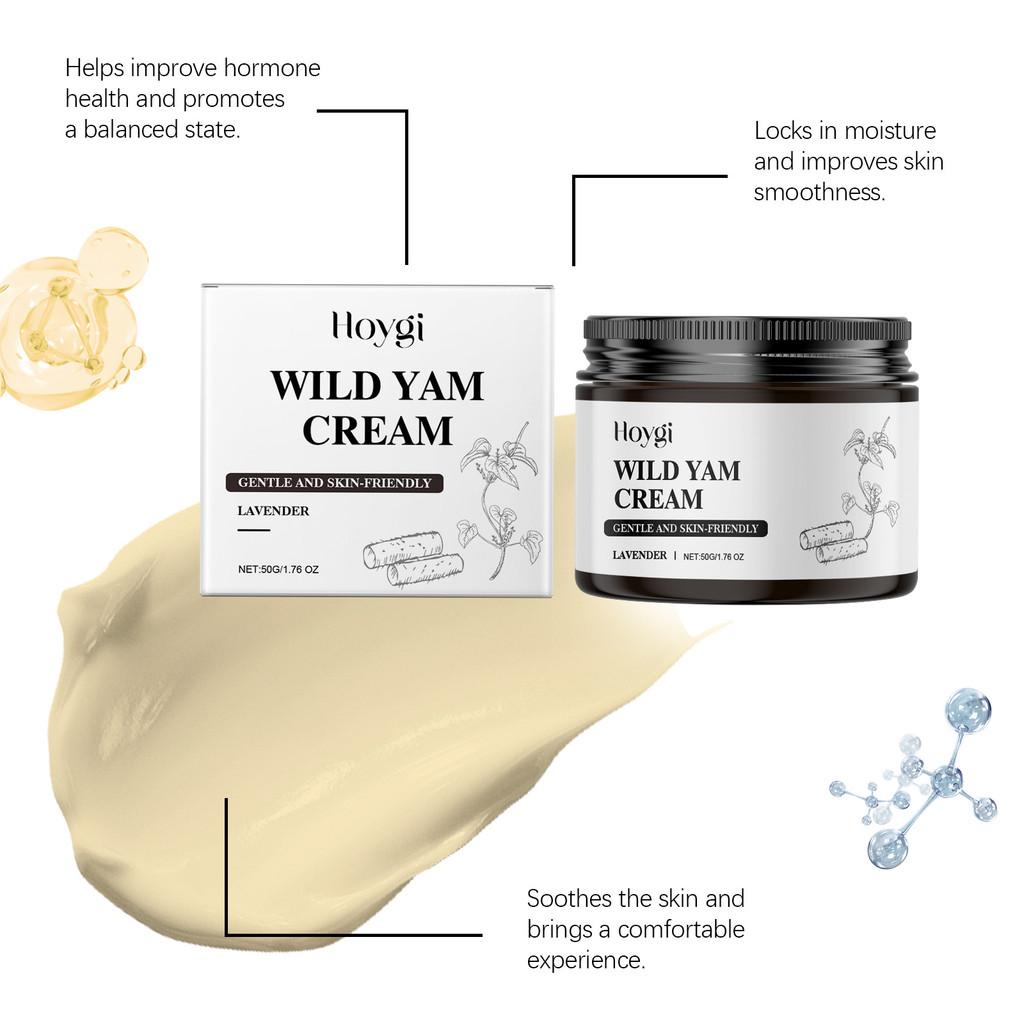 Hoygi Wild Yam Balance Cream Gentle Hydration Nourishing Softening Daily Skincare 50g