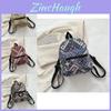 Trendy Street Style Backpack For Women In Black Red Green And Blue With Comfortable Softness