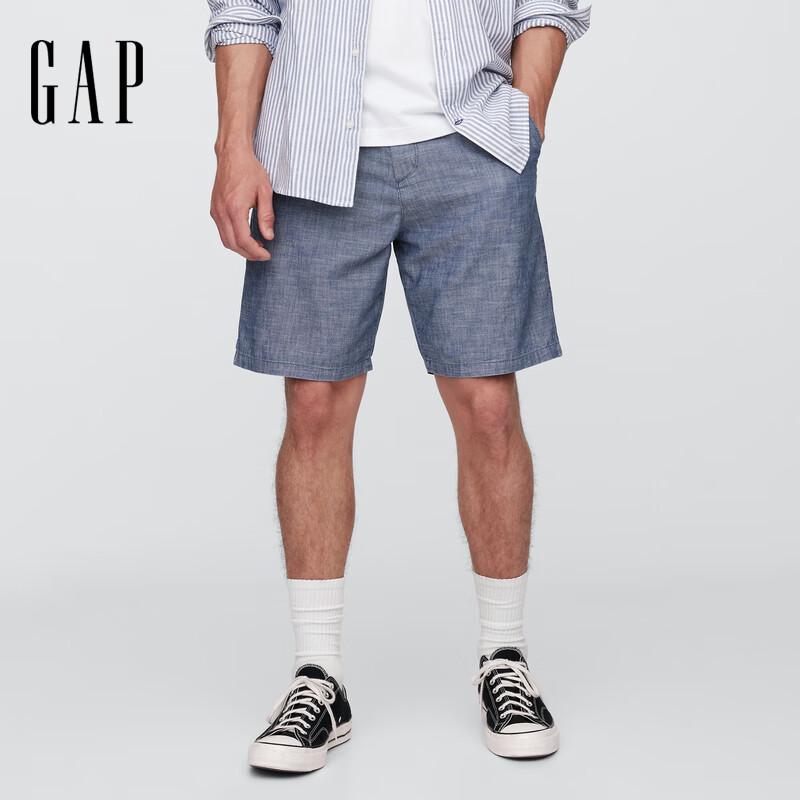Gap Men s Classic Twill Straight-Leg Shorts 175/90A