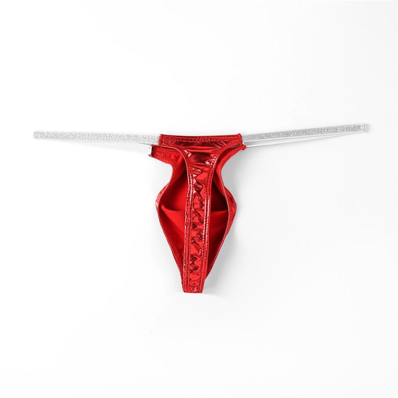 Ανδρικό στρινγκ θρίλ μπαγκ χαμηλοκάβαλο σέξι στενό γοφούδι λεπτό ανδρικό σέξι εσώρουχο