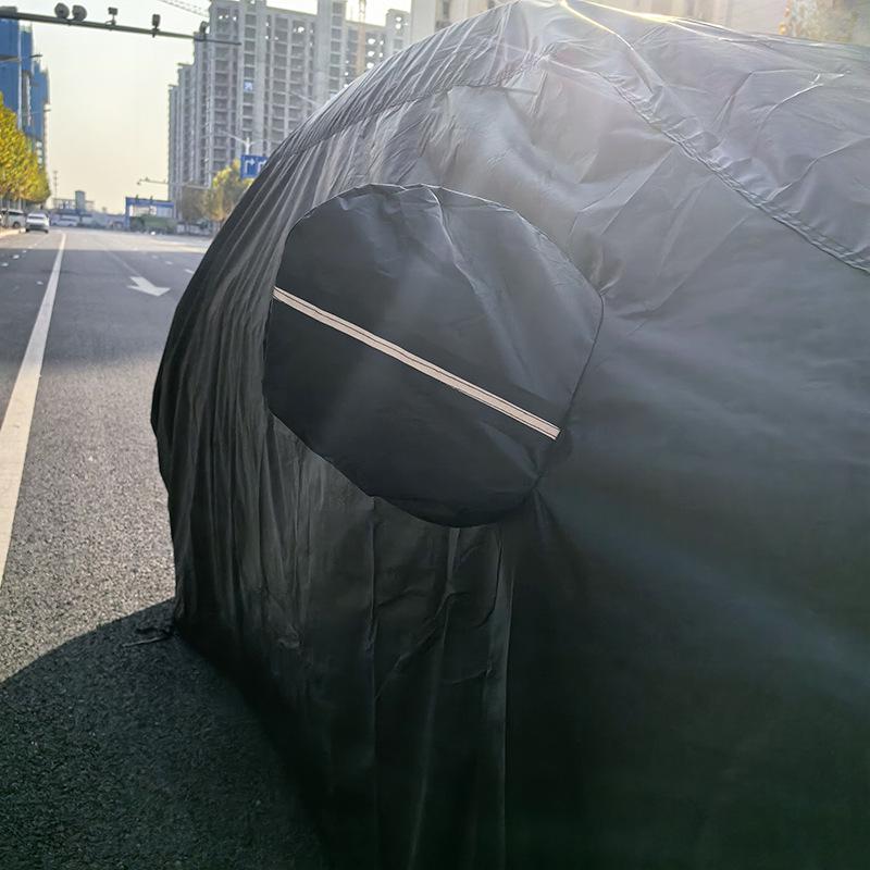 In Stock All-Weather Oxford Car Cover: Rain & Snow Proof, Thick Sunshade
