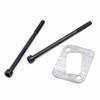 Supplies Muffler Exhaust Bolts Gasket Kit Parts Replacement Set Spare 2145 2150 2149 Chainsaw For Jonsered 2141