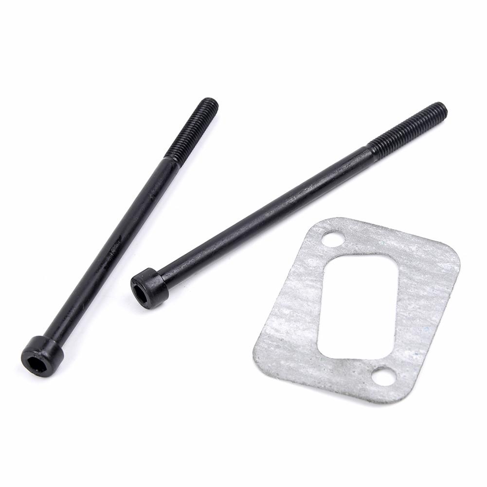 Supplies Muffler Exhaust Bolts Gasket Kit Parts Replacement Set Spare 2145 2150 2149 Chainsaw For Jonsered 2141