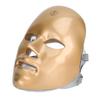 LED Facial Care Light Cover 7 Colors Lighting 90 Light Chips Skin Photon Face Rejuvenation Machine Golden