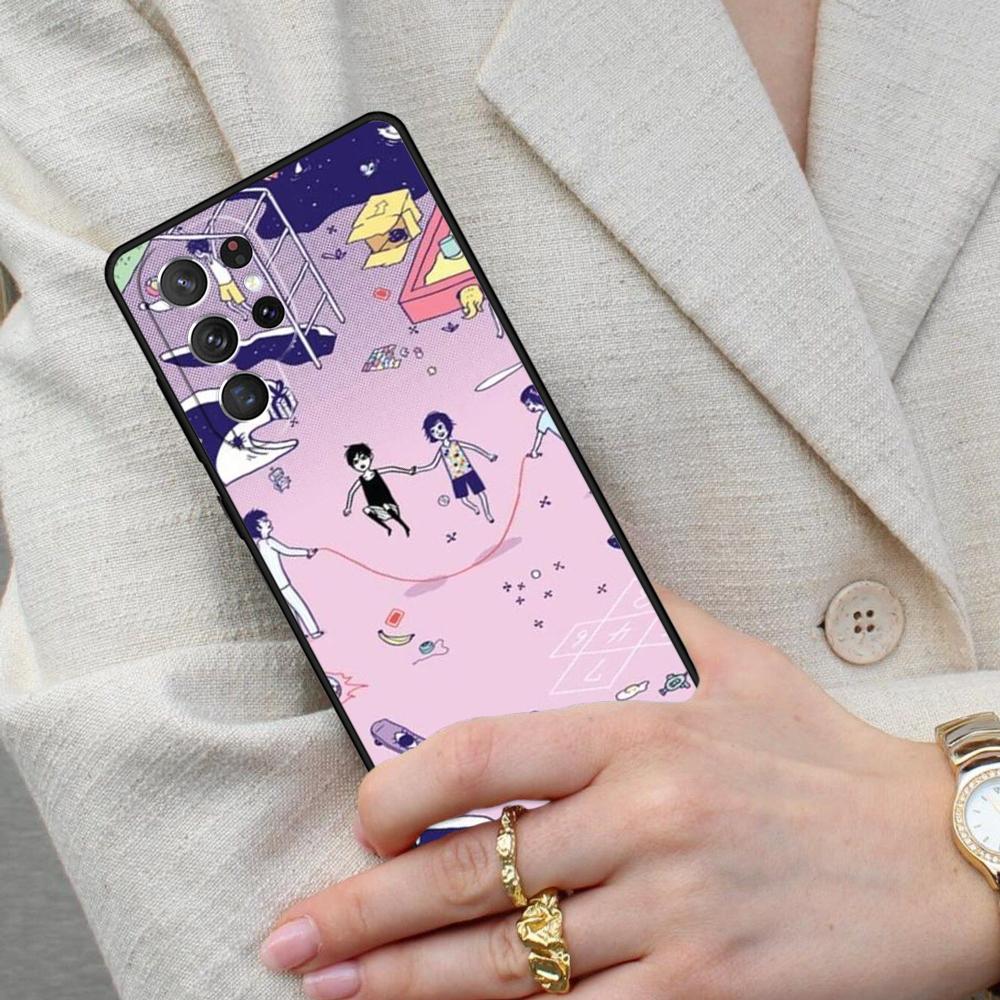 Omori Game Cell Phone Case for Samsung Galaxy S26 Ultra S25 S24 S23 S22 S21 S20 Note10 Cover