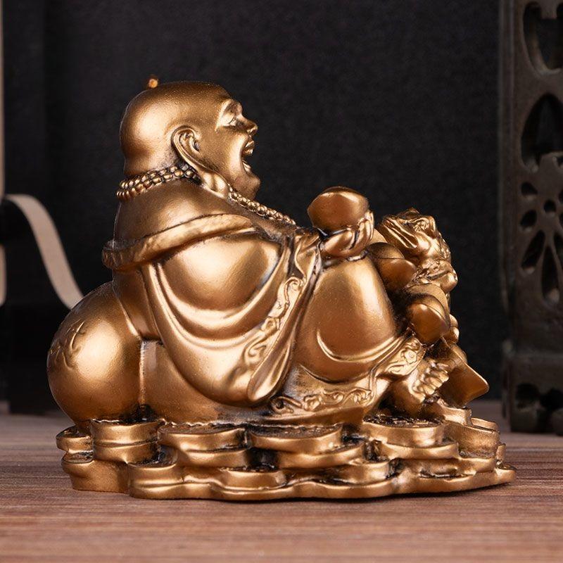 Feng Shui Fortune Large-Bellied Maitreya Buddha Figurine Buddha Home Decoration