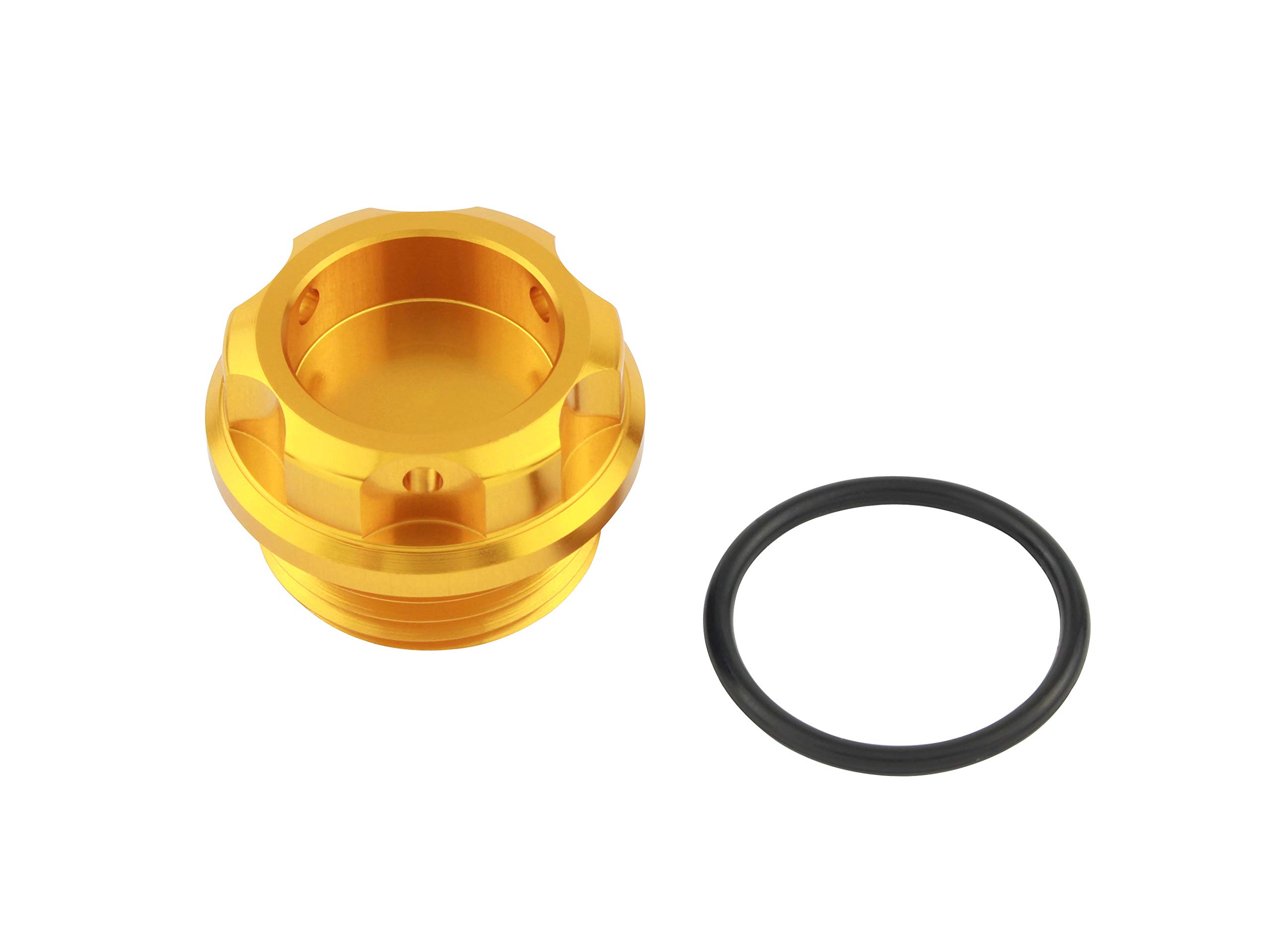 POSH 500004-04 Мотоциклетные Товары Заливная Крышка Масляного Бака M24 x P2.0 Золотой