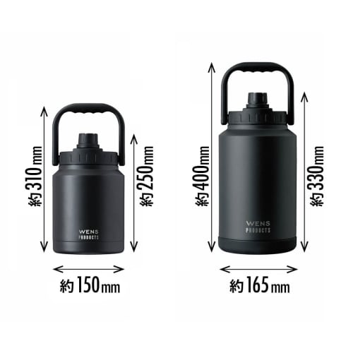 Atlas 3.9L Vacuum Insulated Stainless Steel Ice Container/Water Jug, Perfect for Outdoor Camping, Portable Ice Storage, Long-Lasting Ice Storage, Wide