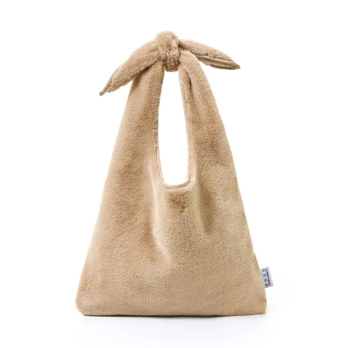Fluffy Tie Eco Bag Large