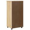 MOSS Rollcontainer mit Klarlack-Finish 53 x 39 x 103 cm