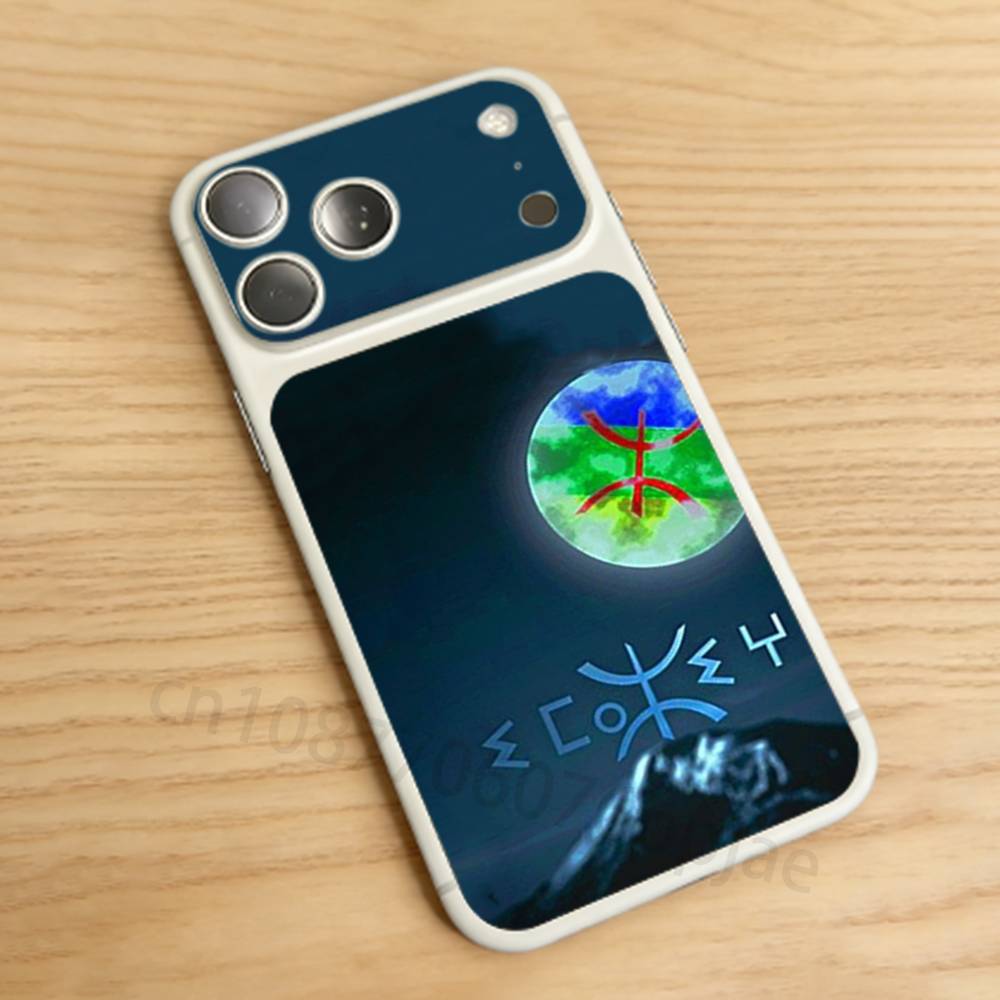 

Amazigh Berber Flag For iPhone 17 Pro /Pro Max Battry Back Cover with Camera Decal Skin Rear Protective Sticker Film iPhone17promax