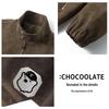 CHOCOOLATEit Herren Amerikanische Retro Lockere Jacke