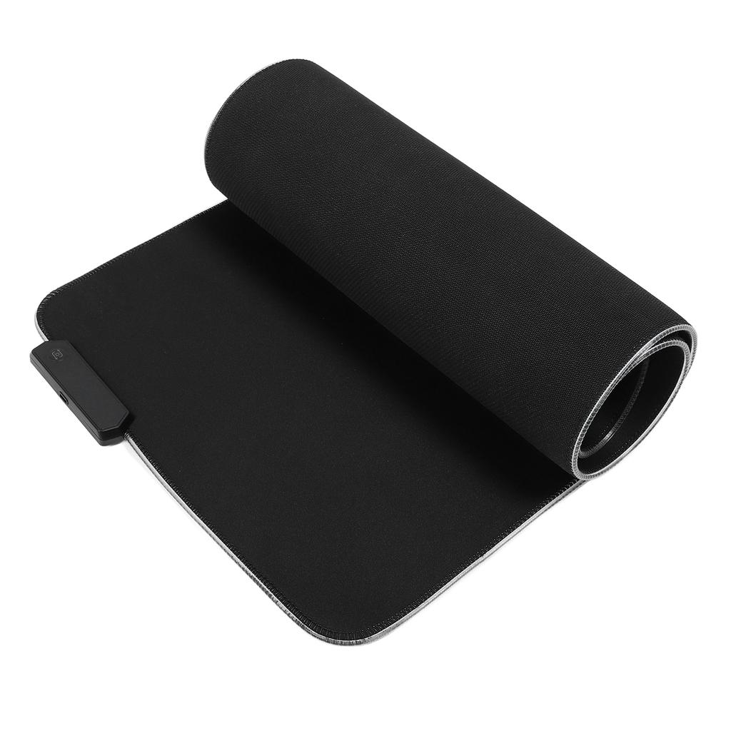 Extra Großes RGB Gaming Mauspad 14 Lichtmodi Erweiterte Weiche Anti-Rutsch Gummiunterlage LED Computer Tastatur Mauspad Matte