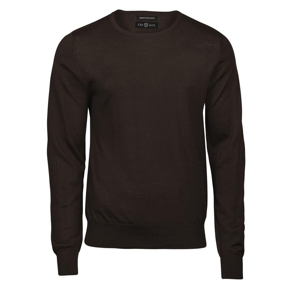 Tee Jays Mens Plain Crew Neck Sweatshirt