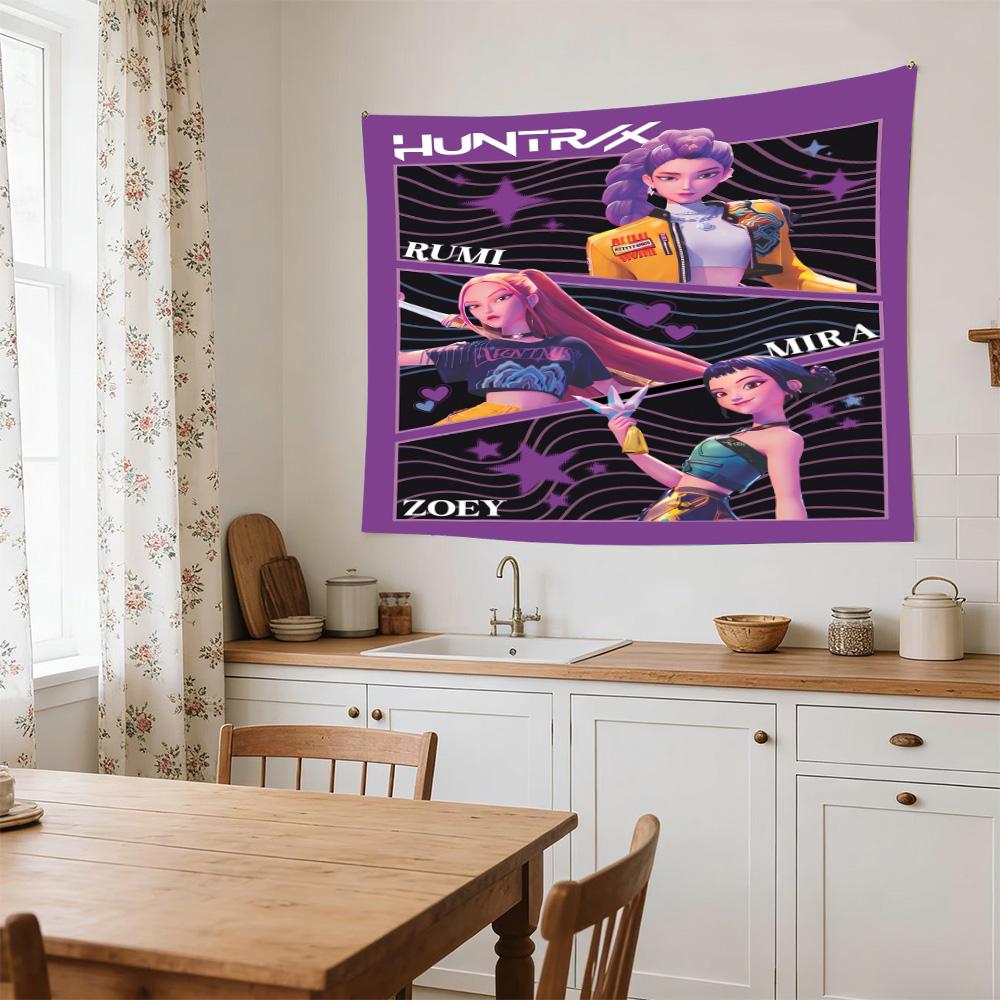 Future Fashion Warriors Versatile Wall Hanging Blanket, Home Backdrop for Wedding, Party and Video Shooting,Perfect Gift