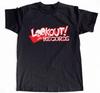 Lookout Records Death Logo Black Unisex T-shirt