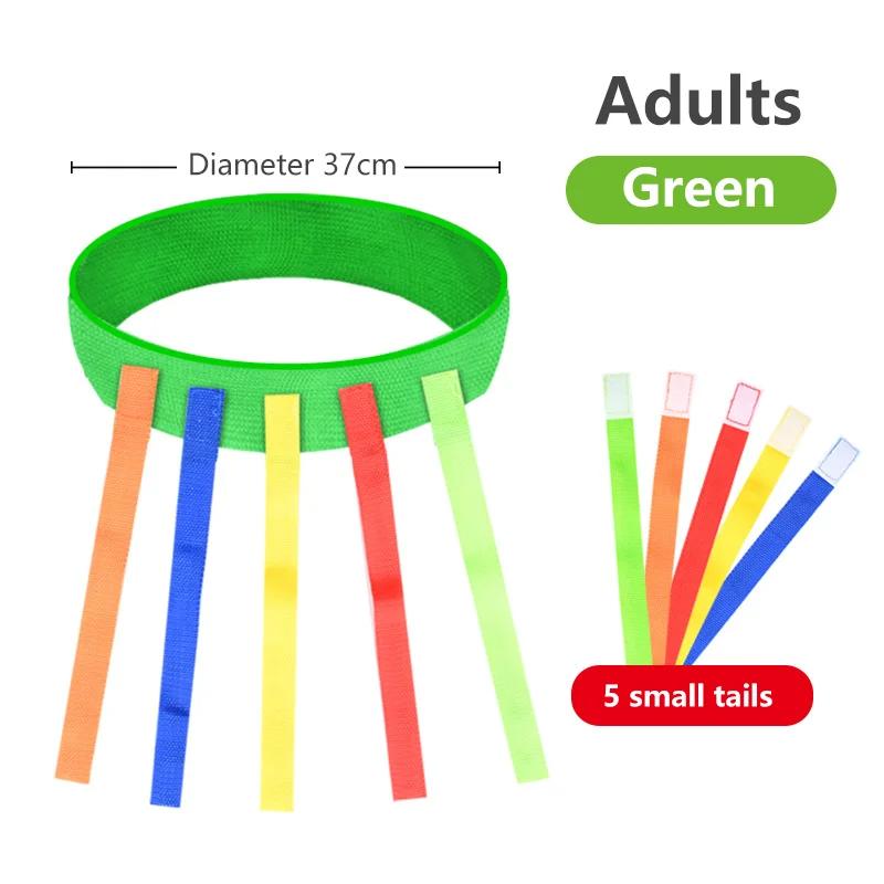 Catch Tail Game Belt Field Day Stretchable Catching Training Equipment Colorful Play Sets for Family Outdoor Carnival Games