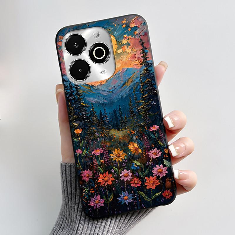 Phone Case For Umidigi G100X / G9X Case Luxury Cute Love Heart Rabbit Cartoon Funny Cover Black Soft Silicone Protective Casing