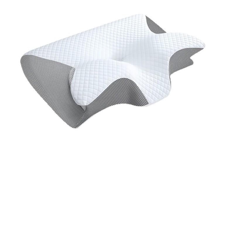 Memory Foam Contour Pillow Neck Support Sleep Relief Ergonomic Butterfly Shape Soft Slow Rebound Single Use