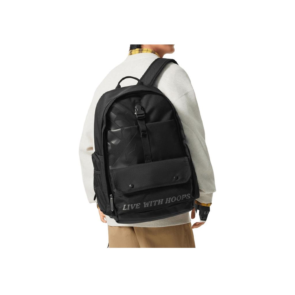 New LiNing BadFive Polyester Backpack Regular Unisex Black ABSV209-1