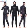 Camouflage Hooded Wetsuit for Hunting & Fishing - 3/5/7MM, Thick, Warm, Surf & Freedive Ready