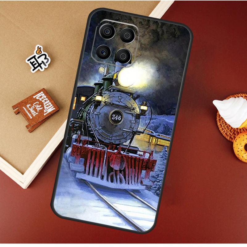 Train Rail Sunlight For Samsung Galaxy M53 M33 M13 M14 M34 M54 M12 M32 M52 M20 M15 M55 M31s M30s M21 M51 Case