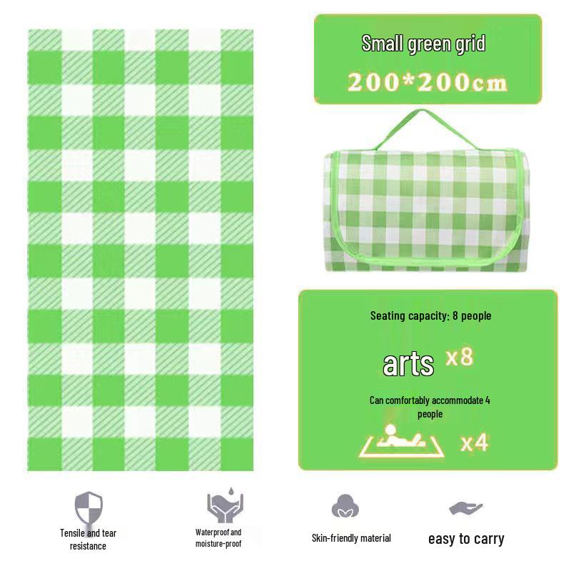 Waterproof Thickened Outdoor Picnic Mat: Moisture-Proof, Portable & Perfect for Camping and Spring Outings