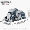 MOOXI Most Complete Space War Tank Personnel Carriers Adult Building Blocks Set MOC Brick Model Kit DIY Diorama Toy For Boy Gift