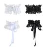 Women Girdle Embroidery Lace Flower Lace-up Wide Brim Waist Belt Adjustable Length Dresses Shirts Tops