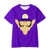 Magliette Estive Girocollo 3D Stampate Super Mario Moda Casual Manica Corta Bambini Ragazzo e Ragazza Bambini Unisex