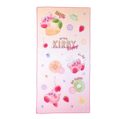 Marushin Kirby Shiny Pop Fruits Badetuch, Schnelltrocknend, Groß, Freizeit-Badetuch, 4596014100