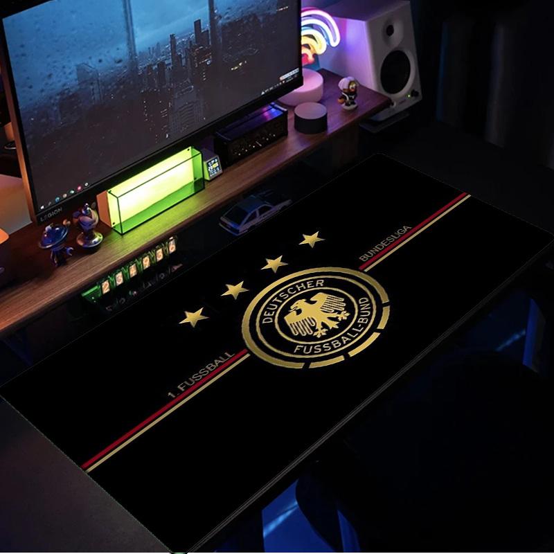 German Football Federation Emblem mouse pad, rubber base, esports desk mat, mouse pad for gamers and office use, gaming desk , easy to clean mat