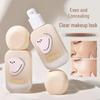 DHDH Milk Cute Translucent Thin Foundation Liquid: Long-Lasting, Brightening, Clear, Watery, Flawless, Skin-Friendly BB Cream for Women.