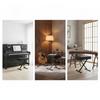 Keyboard Bench Portable Stool with Padded Seat Easy To Clean for Pianists