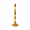 Centerpiece Candlestick Holder | Textured Finish, Taper Candle Holder, Elegant LowProfile Design,