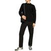 Stone Island Lambs Wool Crewneck Black Men Tops 8115568A3-V0029