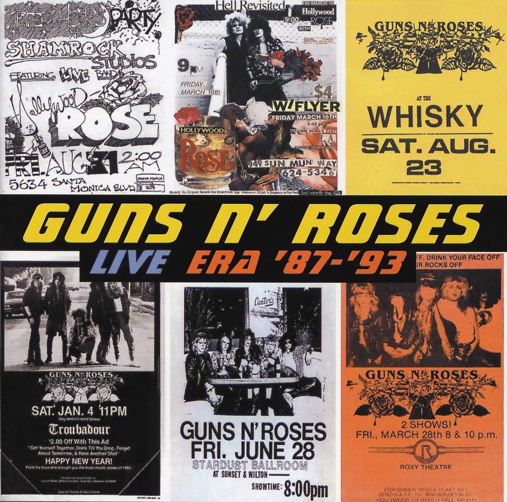 CD GUNS N' ROSES - Live Era 87-93 4905142 GEFFEN 1999 EU Rock Used