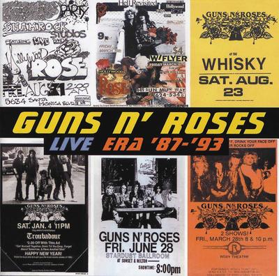 CD GUNS N ROSES  Live Era 8793 4905142 GEFFEN 1999 Europe Rock Used