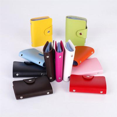 High Quality Passport Cover Women's Handbags PU Leather Card Holder Credit Card Holder   Visiting Cards Bag  Men's Card Wallet