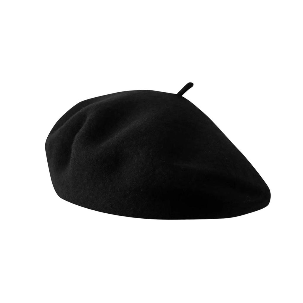 Autumn & Winter Wool Beret: Thick, Fashionable, Versatile & Warm