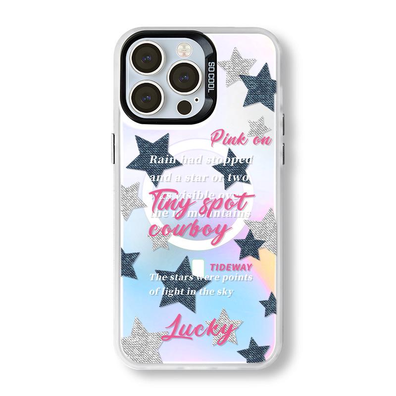 

Zhitai Magnetic Case for iPhone 16 and 14 - Laser Frosted Bracket, Compatible with Apple 15 Pro and Huawei Mate 60 iPhone 16 Pro