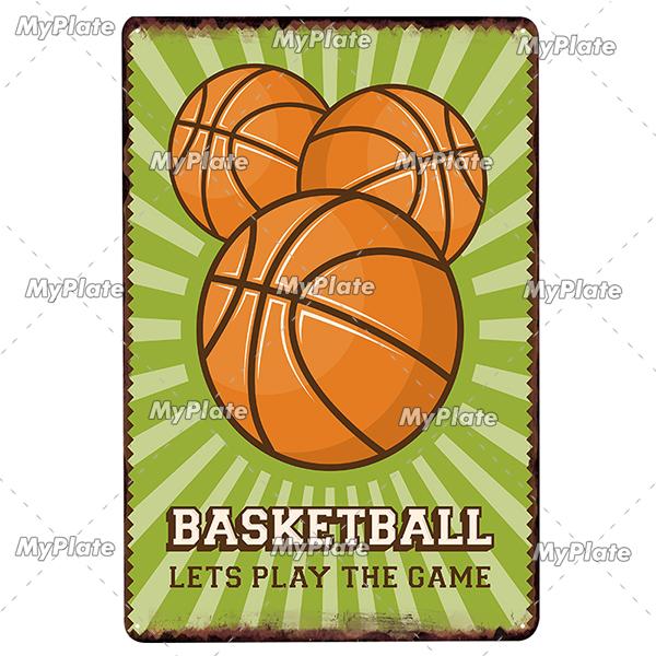 Soccer Metal Sign Vintage Plaque Tin Sign Wall Decor For Home Bar Pub Club Plate Crafts Art Poster Gift Sport Tennis Poster
