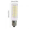 LED corn bulb 88LED corn bulb home interior decoration lighting 85V-265V E12 for outdoor indoor 6000K (E12 pure white light)