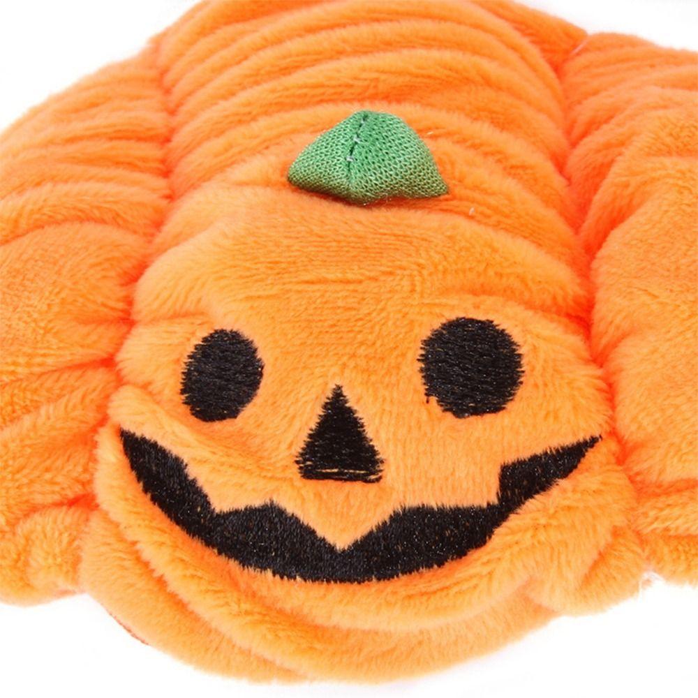 Dress Up Pet Halloween Hat Headdress Plush Cat Headgear Headdress Pumpkin Dogs Hat  Costume