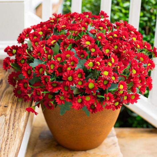 Artificial Flower Door Basket Wreath Cascading Green Leaves Branches Realistic Look UV Resistant Faux Flower Home Decor
